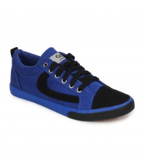 Vostro Blue Black Casual Shoes for Men - VCS0154